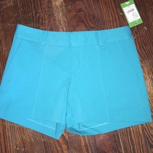 Turquoise shorts